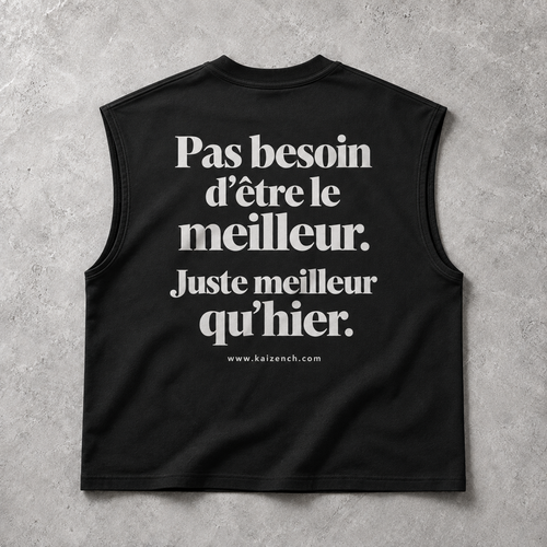 Débardeur Kaizen — Progression